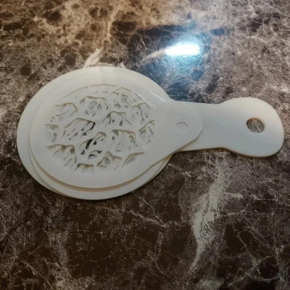 🎁 FREE w/ Purchase | Cat Lovers Coffee Decorating Stencils - Picture 4 of 5